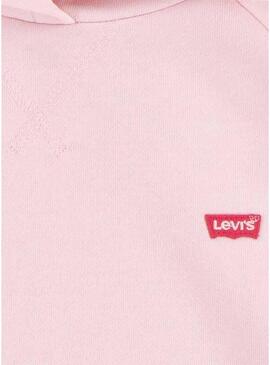 Felpa Levis Hoodie Chalkpink Rosa Per Ragazza