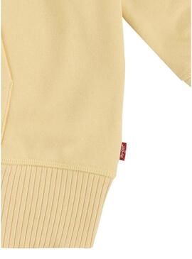 Felpa Levis con cappuccio Golden Amarillo per ragazza