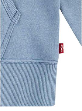 Felpa Levis Lived In Hoodie Blu per Bambino