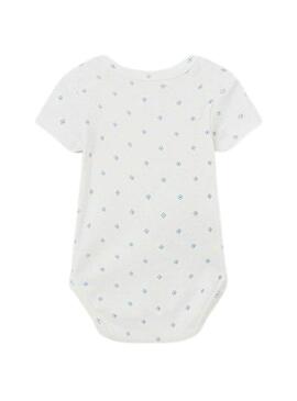 Set Pelele e Body Mayoral Blu e Bianco per Bambino