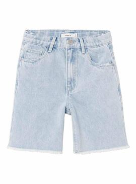 Shorts Name It Bella Blu Chiaro per Ragazza