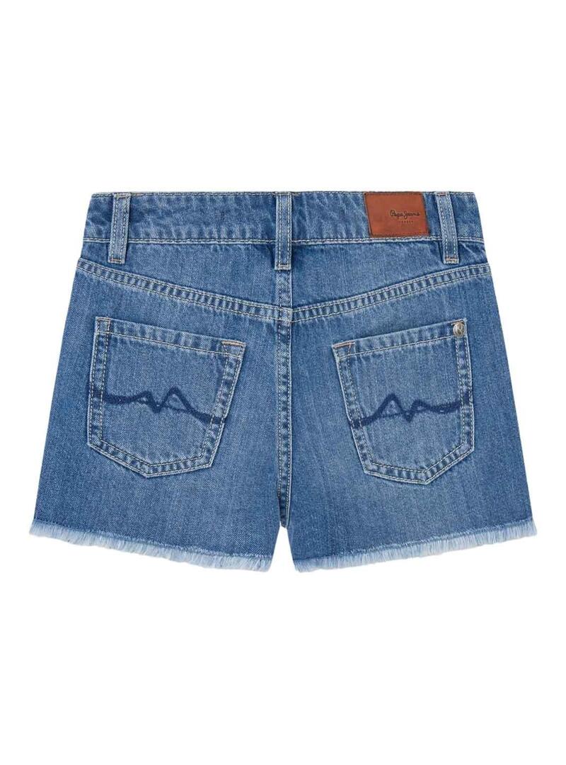 Short Pepe Jeans A-Line Relaxed per ragazza