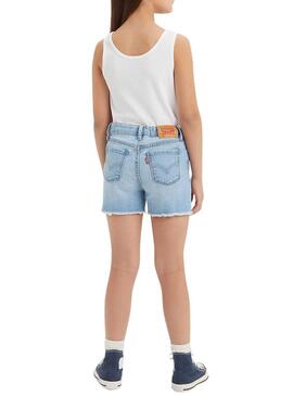 Shorts Levis 501 Blu per Ragazza