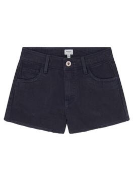 Short Pepe Jeans Ofra Marino per Bambina