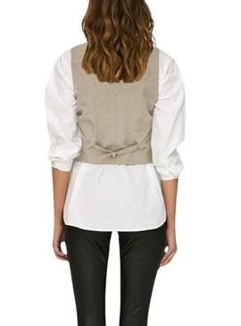 Gilet Only Diana Beige per Donna