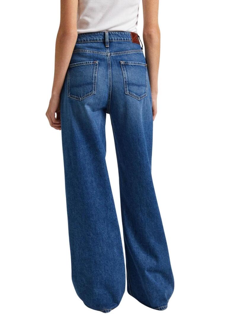 Pantaloni Jeans Pepe Jeans Wide Gamba per Donna