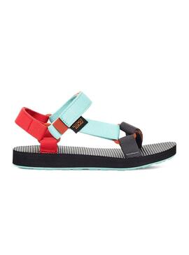 Sandali Teva Original Universal Blu e Rosso per bambini