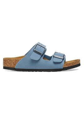 Sandali Birkenstock Arizona Birko-Flor Blu per bambini