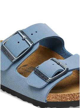 Sandali Birkenstock Arizona Birko-Flor Blu per bambini