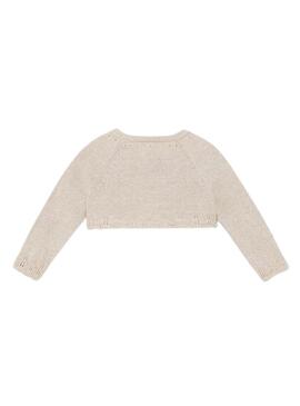 Giacca a maglia Tricot Mayoral Basic Beige per bambini.