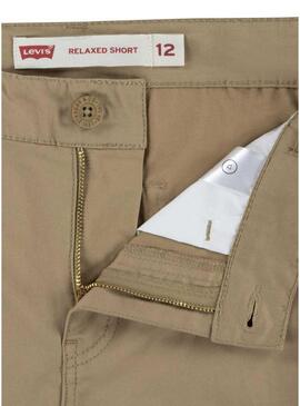 Bermuda Levis Standard Cargo Marrone per Bambino