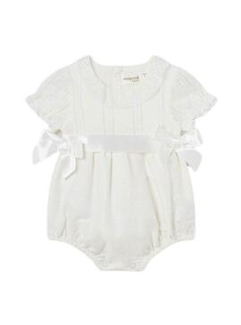 Pigiama Mayoral Vestito Bianco Per Bambino