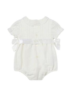 Pigiama Mayoral Vestito Bianco Per Bambino