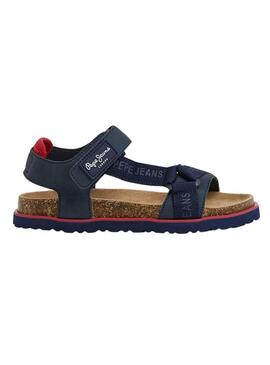 Sandali Pepe Jeans Berlin Monday Navy per bambini.