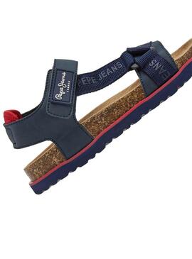 Sandali Pepe Jeans Berlin Monday Navy per bambini.