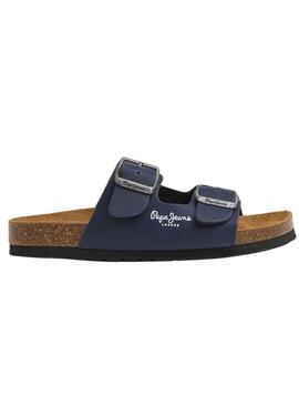 Sandali Pepe Jeans Kansas Marino per Bambino e Bambina