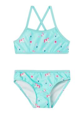 Bikini Name It Zille blu per ragazze