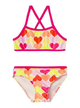 Bikini Name It Zille Hearts per ragazze.