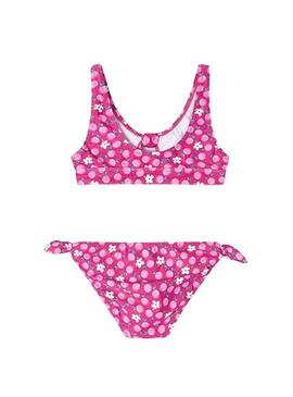 Bikini Mayoral stampato fucsia per ragazza