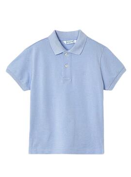 Polo Mayoral Granito Básico Blu Per Bambino