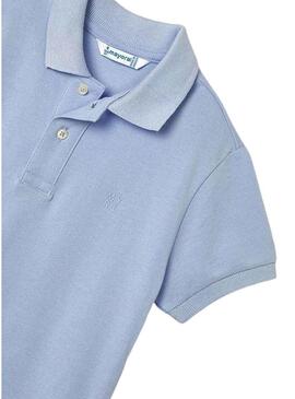 Polo Mayoral Granito Básico Blu Per Bambino