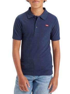 Polo Levis Tape Marino per Bambino