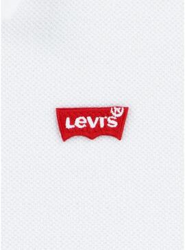 Polo Levis Tape Bianco per Bambino.