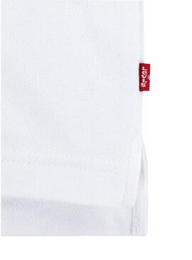 Polo Levis Tape Bianco per Bambino.