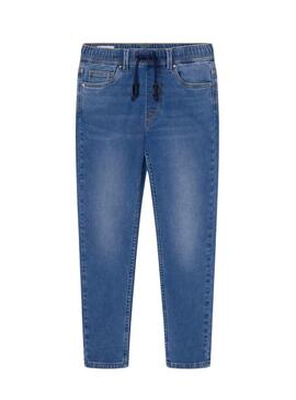 Pantaloni in denim Pepe Jeans Taper Blu per Ragazzo