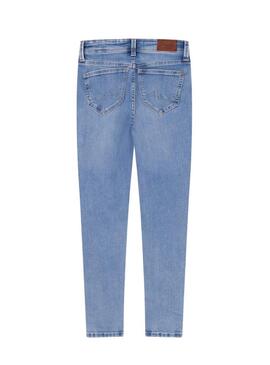 Jeans Pepe Jeans Skinny Blu per Ragazza