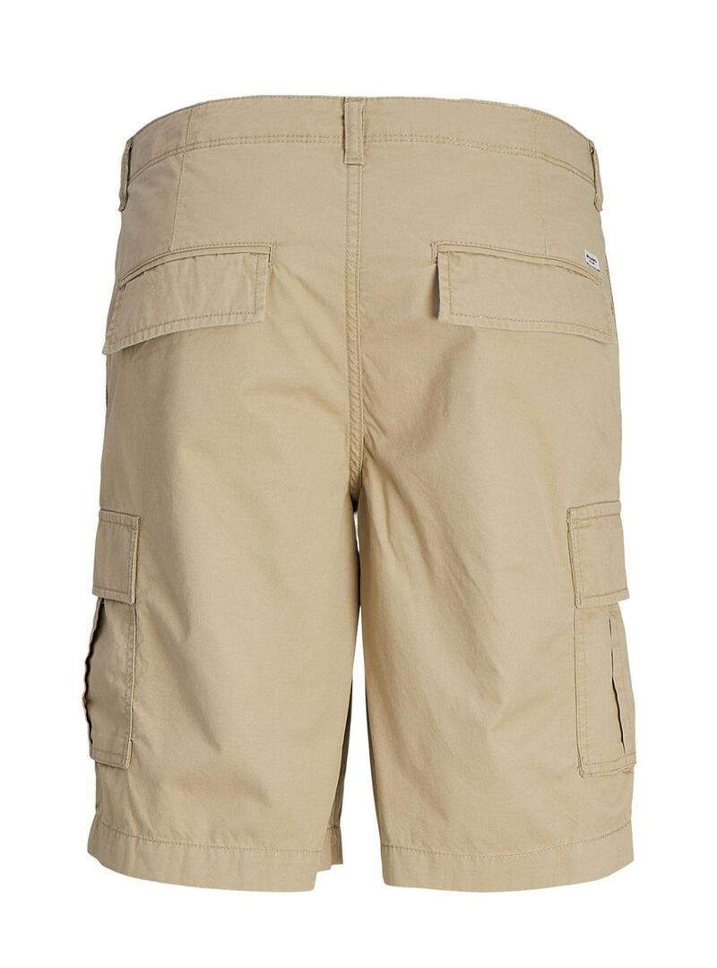 Bermuda Jack And Jones Cargo Tostata per Bambino