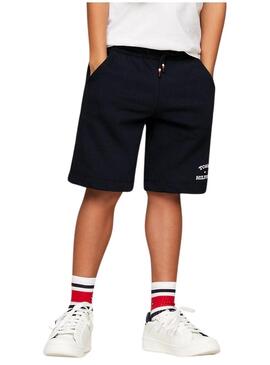 Bermuda Tommy Hilfiger TH Logo Marina per Bambini