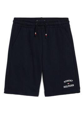 Bermuda Tommy Hilfiger TH Logo Marina per Bambini