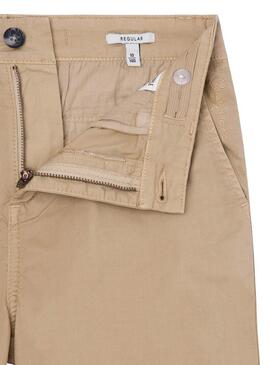 Bermuda Pepe Jeans Theodore Short beige bambino