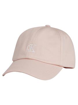 Cappello Calvin Klein Monogram Beige per Ragazzo e Ragazza