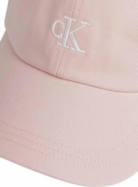 Cappello Calvin Klein Monogram Beige per Ragazzo e Ragazza