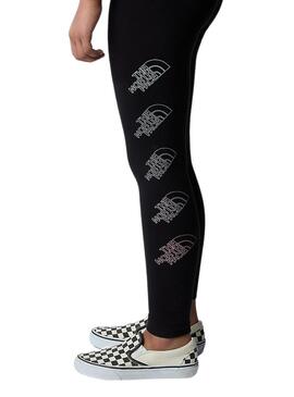 Leggings The North Face New Graphic Nero per Ragazza