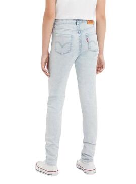 Pantaloni in denim Levis 720 High Blu per ragazze