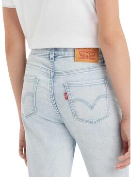 Pantaloni in denim Levis 720 High Blu per ragazze