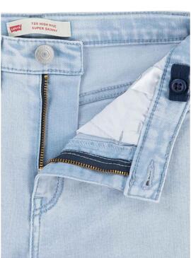 Pantaloni in denim Levis 720 High Blu per ragazze