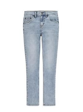 Pantaloni di jeans Levis 510 Skinny blu per bambino