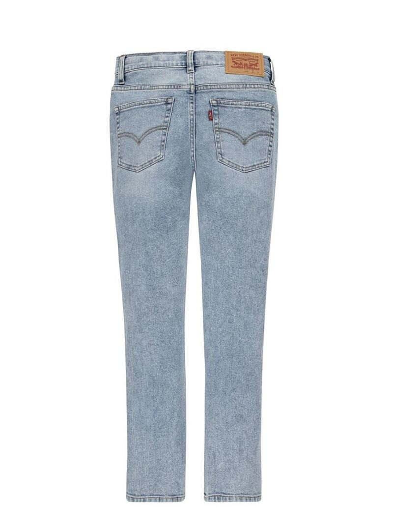 Pantaloni di jeans Levis 510 Skinny blu per bambino