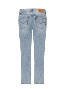 Pantaloni di jeans Levis 510 Skinny blu per bambino