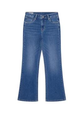 Pantaloni Pepe Jeans Slim Fit Flare Denim per Ragazza