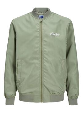 Giacca Jack And Jones Oliver Bomber Verde Bambino