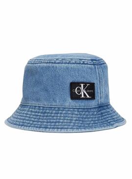 Cappello Calvin Klein Denim Bucket Per Ragazzo Ragazza