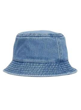 Cappello Calvin Klein Denim Bucket Per Ragazzo Ragazza