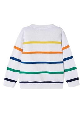 Maglia a righe multicolore Mayoral per bambino