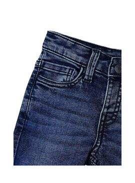 Pantaloni in jeans Mayoral skinny blu per bambino