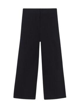 Pantaloni Mayoral Cropped neri per bambina